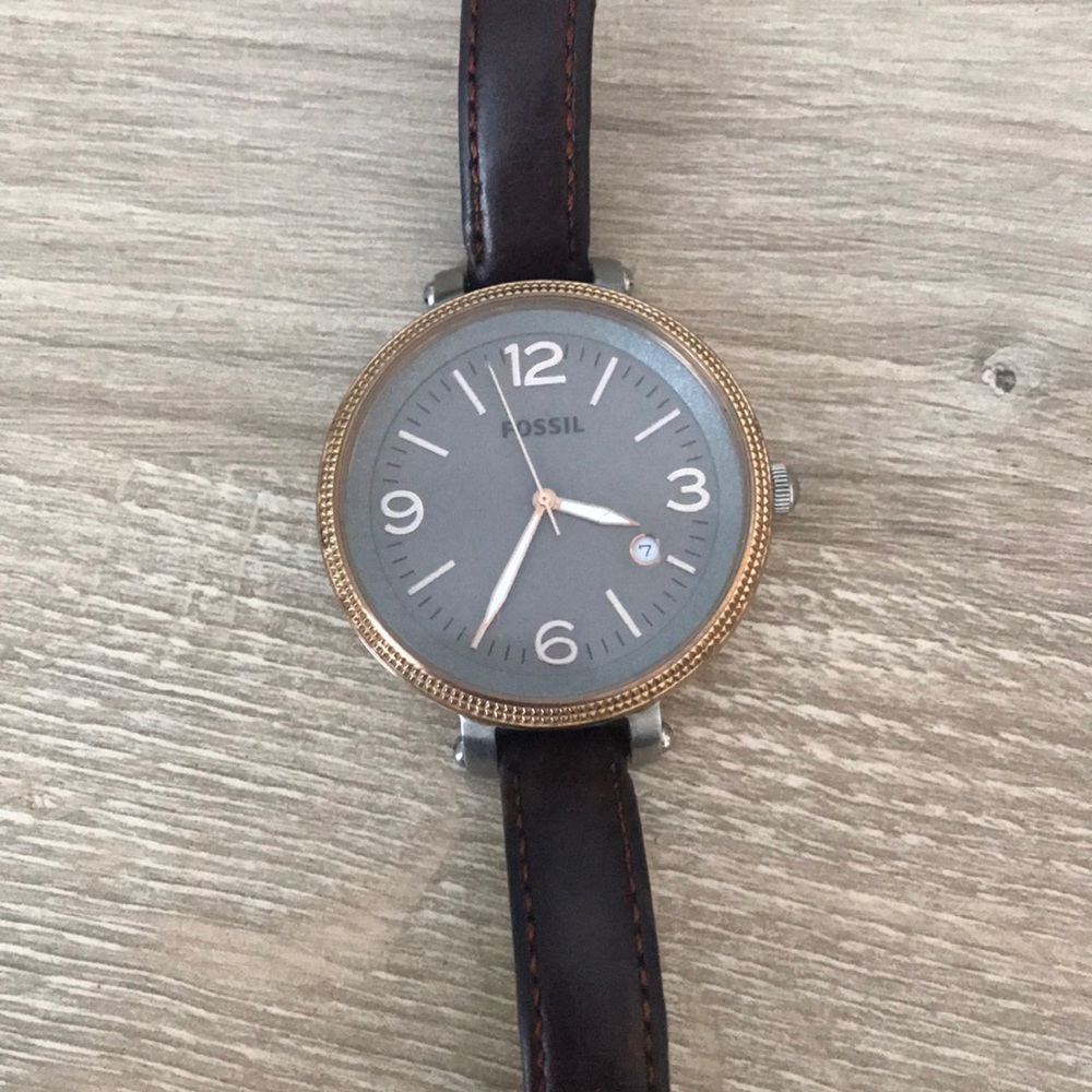 Fossil Leather Watch